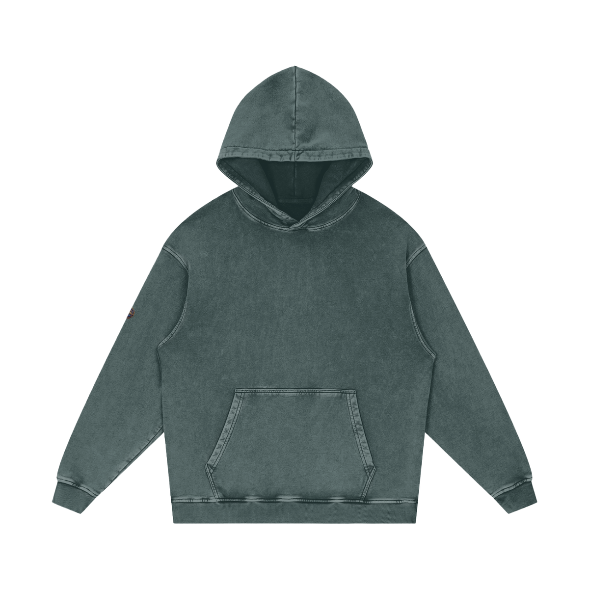 Flavour - Snow Washed Loose Cotton Hoodie