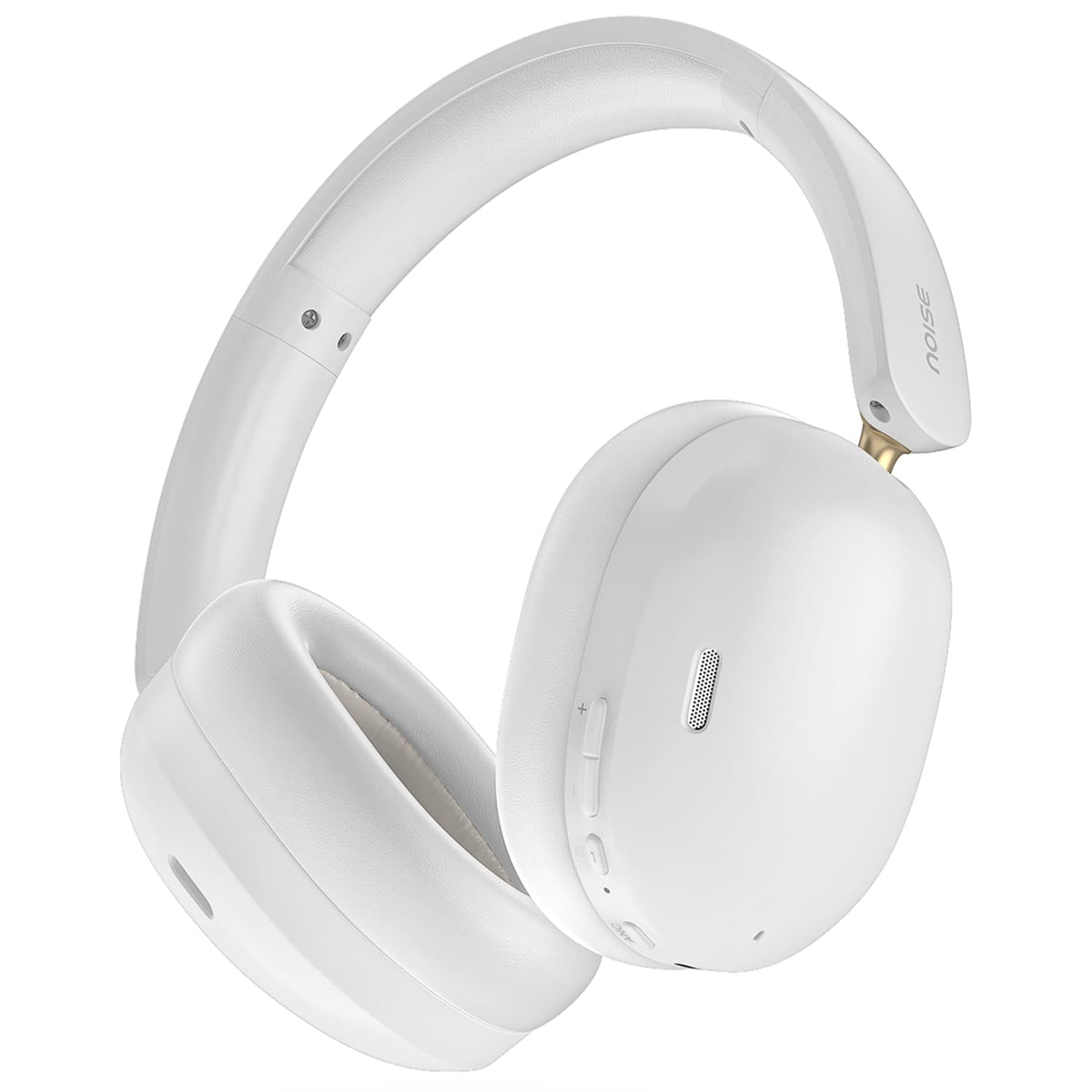 Noise Airwave Max XR Wireless Over-Ear Headphones with 120H Playtime, ANC, HFA Tech, Spatial Audio, Dual Pairing,BT V6.0(Pearl Beige)